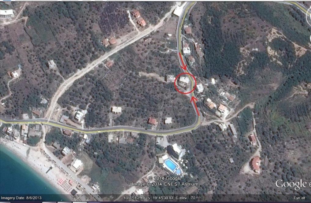 Bed and Breakfast Velco Bb Himara Esterno foto